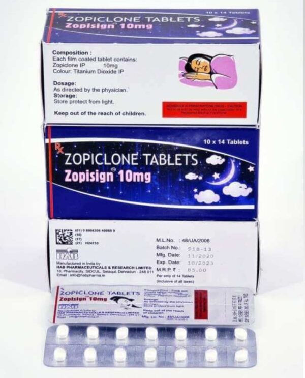 Zopiclone Tablets 10mg