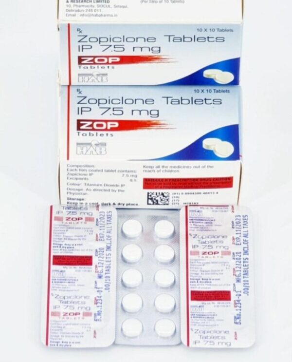 Zopiclone 7.5mg Tablets